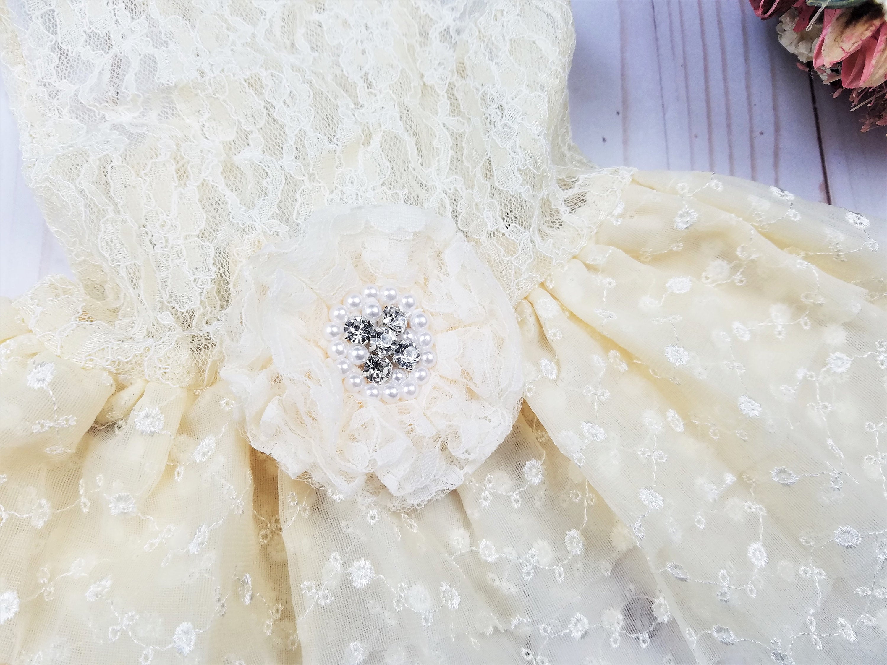 Formal Dog Dress | The Flower Girl
